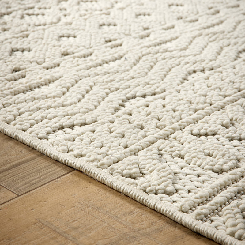 Geometric Flatweave Indoor / Outdoor Area Rug, Rectangle 200 x 290 cm