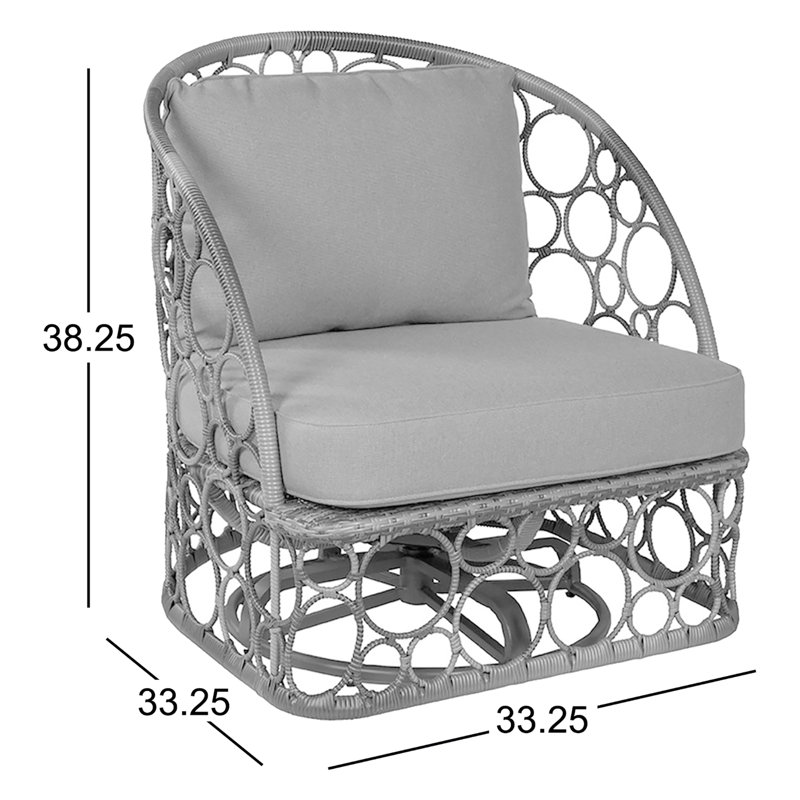 Oakley Outdoor Swivel Lounge Chair