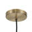 Largeros 1 - Light Antique Bronze Single Pendant