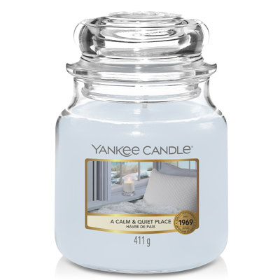 A Calm And Quiet Place Medium Scented Jar Candle By Yankee Candle