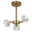 Lustre sphérique Spoutnik à 3 lumières