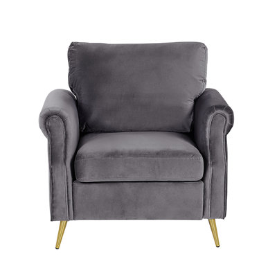 Amaya Velvet Armchair