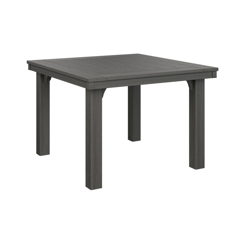 Berlin Gardens Homestead Square Dining Table, Coastal Gray