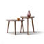Table basse en bois en forme de galet-111933213-101931109