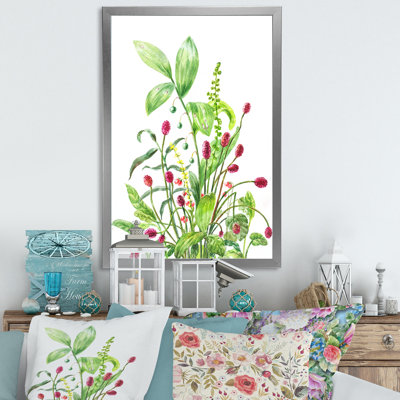 Burnet Lily Of The Valley - œuvre d'art traditionnelle sur toile