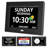 7 Inch Clock With Date And Day Of The Week For Seniors, Large Display Digital Clock, 3 Display Modes