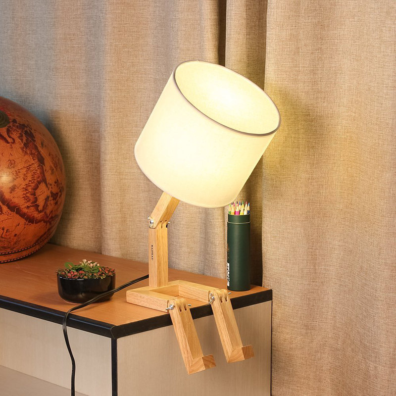 Hiko Solid Wood Table Lamp