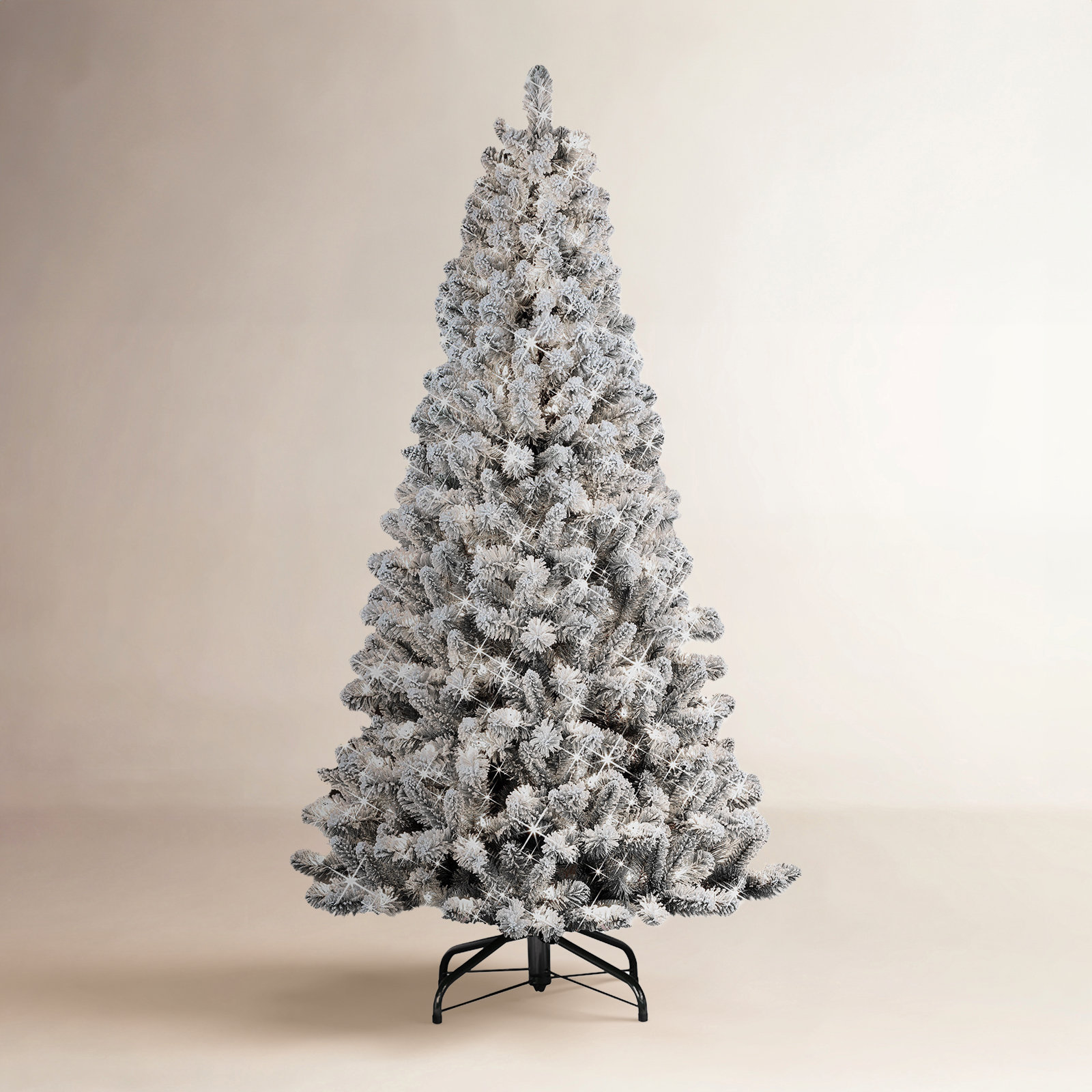 78' Lighted Artificial Pine Christmas Tree