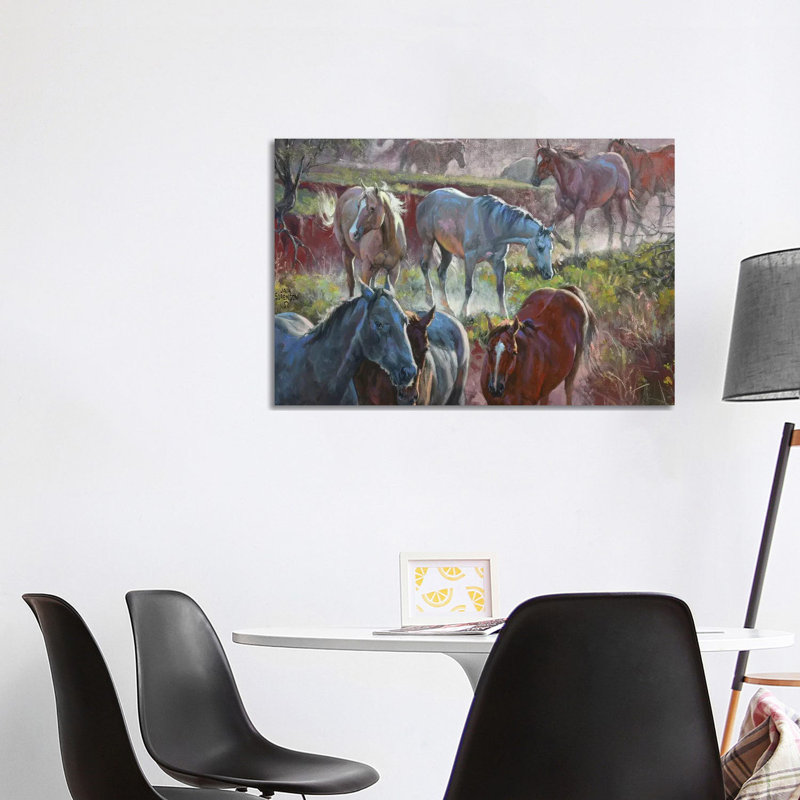 Greener Pastures 1 Piece Wrapped Canvas Painting, 101.6 cm H x 66.04 cm W x 1.91 cm D