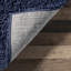 Tapis bleu touffeté à la main Assar-94523263