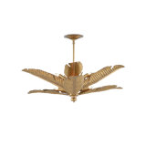 Tropical 6 - Light Semi Flush Mount