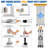 Canopy 10x30 Pop Up Canopy Tent Heavy Duty with 8 Sidewalls,UPF50+ and Waterproof 1500mm,3 Height Adjustable-112287369