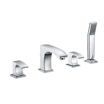 Deck Tub Filler with Diverter