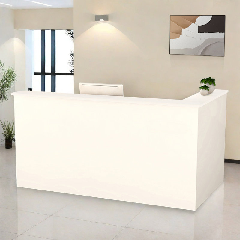 Mallette Front Desk Reception Desk and Computer Table