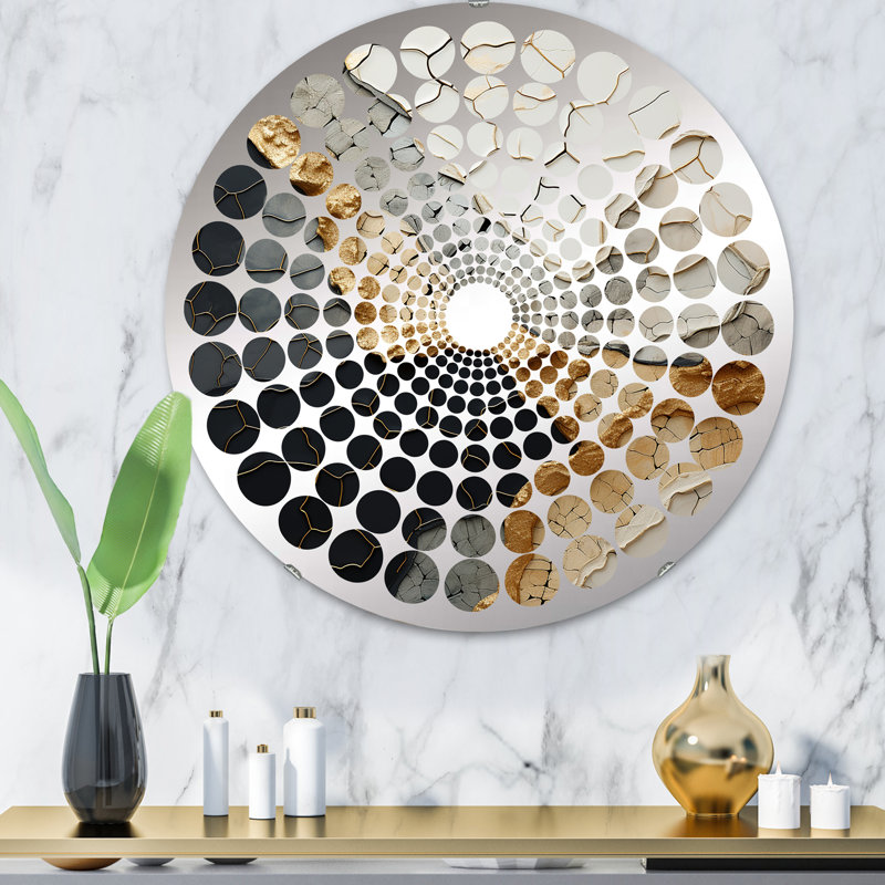 Billison Circle Mirror, 31.4" x 31.4"