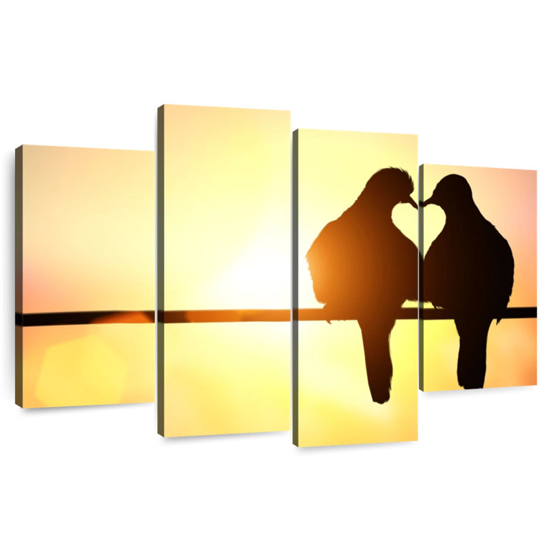 Silhouette de Hardie Love Birds