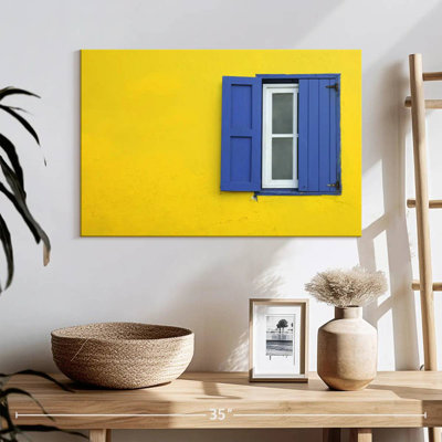 Lilie Blue Shutters Window