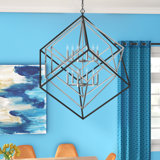 Euclid 12 - Light Dimmable Geometric Chandelier