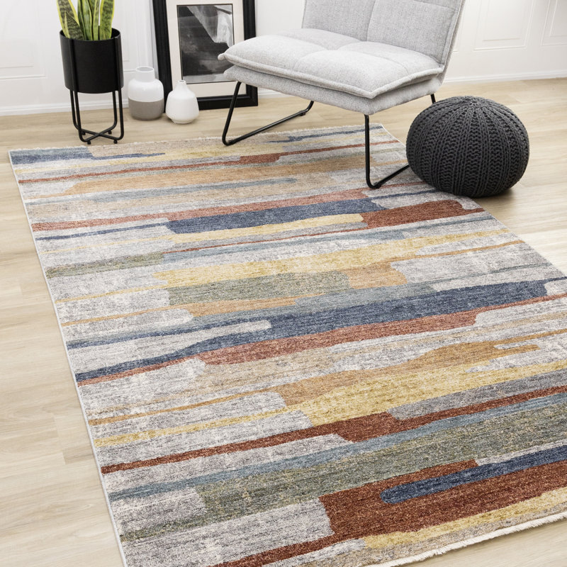 Marquist H943 multicolore, Rectangle 5 pi 3 po x 7 pi 10 po