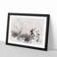 Stag Deer with Birds - Picture Frame Graphic Art Print-56877924-56877926