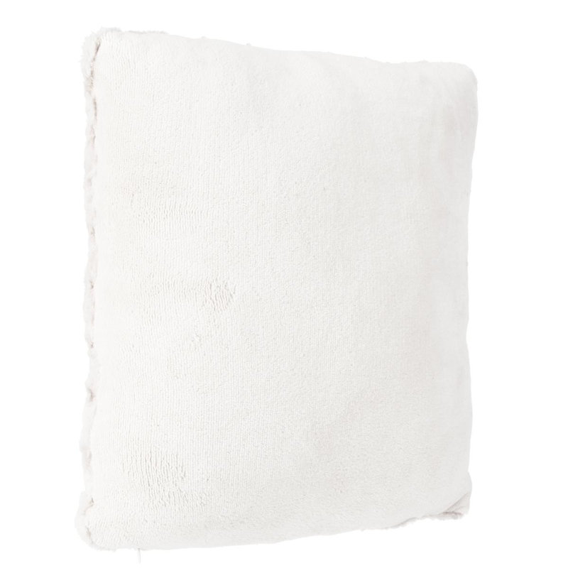 Lottie Square Cushion, White