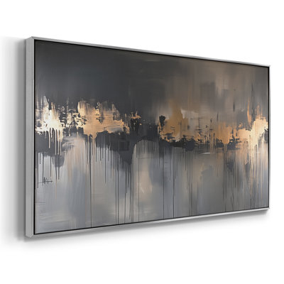 Abstract Series-DCCCXCIII- Framed Gallery Wrapped Canvas -Ready to Hang