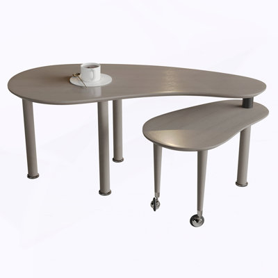 360 degree rotating coffee table for living room, bedroom, Balcony, home office