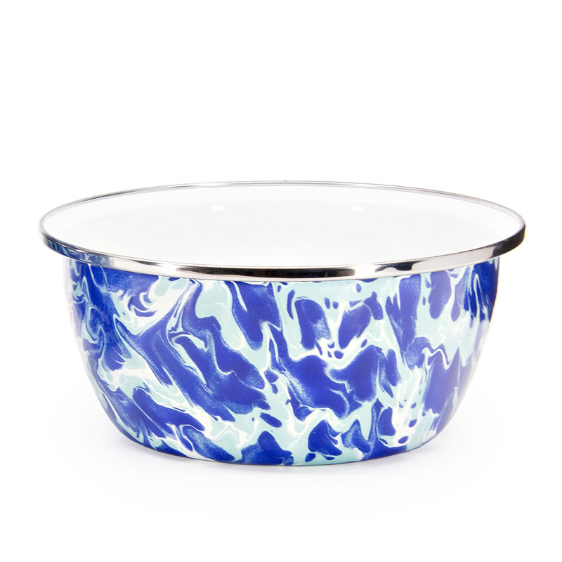 Ocean Enamelware Cereal Bowl