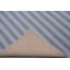 Tapis oriental multicolore tissé à la main à chevrons bleu ton sur ton-938802801