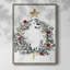 «Christmas Holiday Art», impression encadrée - Bois massif XMA171714-784975890