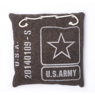 Cotton Army Pillow
