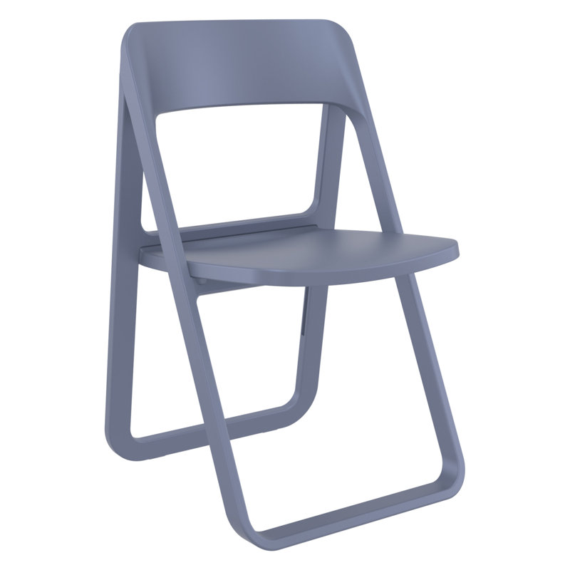 Chaise d'appoint Armo, Gris foncé
