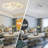 Ceiling Fan With Lights Remote Control And APP Control, Dimmable With Remote 7 Blades 6 Speeds Of Wind-1373568303