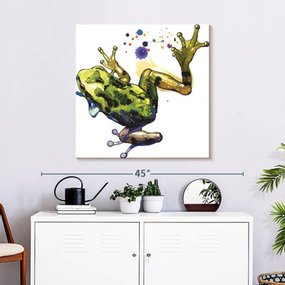 Éclaboussure de couleur grenouille Brampt