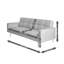 Shiflet 3 Seater Manual Reclining Velvet Sofa Bed-81087152