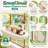Large Foldable Cat Window Perch, Bolster Bed, Curtain-Friendly Metal Frame