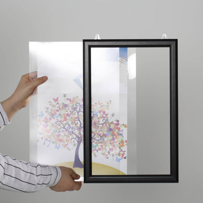 Ensemble de 5 cadres photo en aluminium