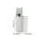 Automatic Touchless Motion Sensor Trash Can White Smart Garbage Can for Bathroom Kitchen