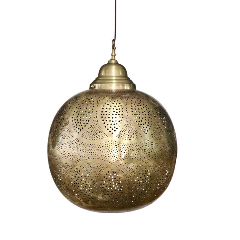 Luminaire suspendu sphère 1 lumière