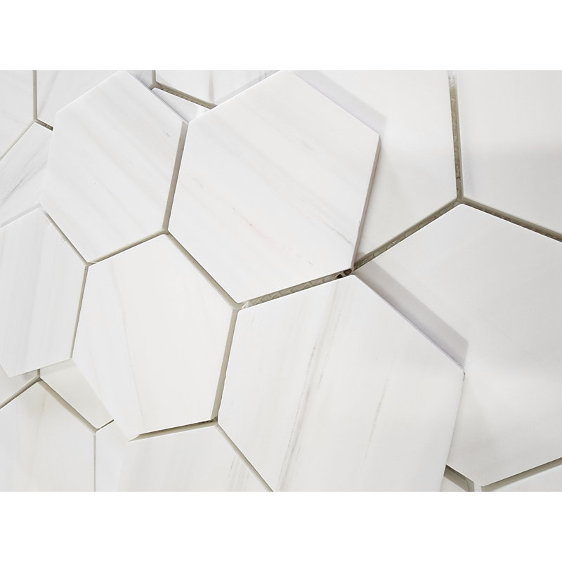 4" x 4" Natural Stone Mosaic Wall & Floor Tile