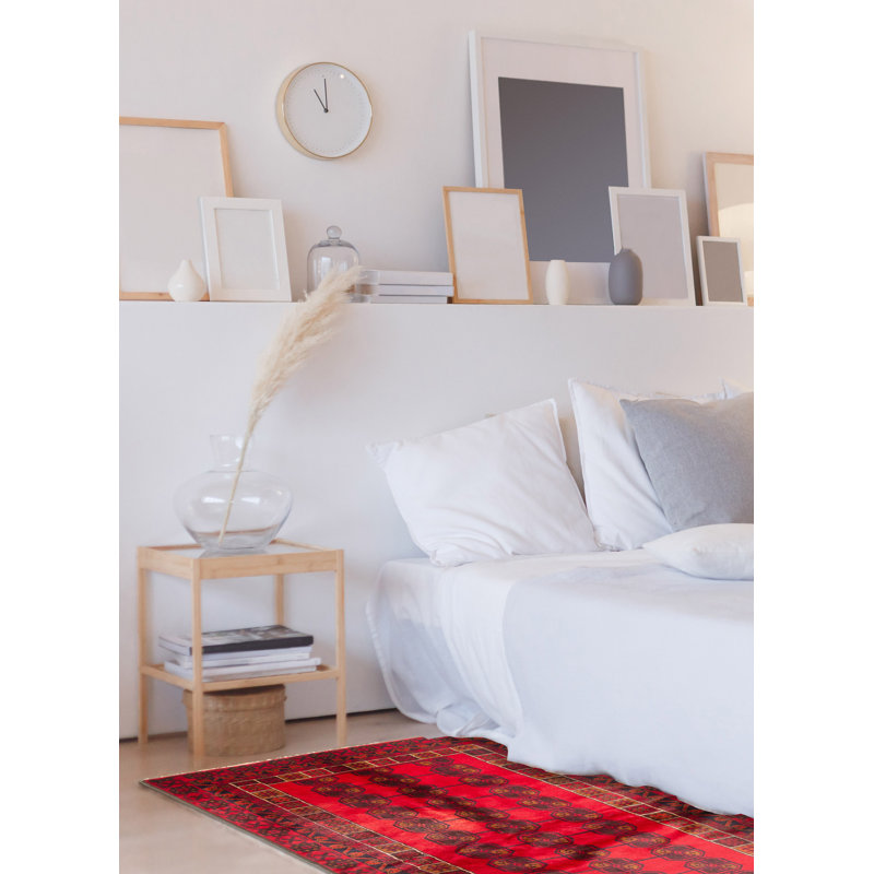 Windley Red Rug 3'8" x 6'9"