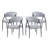 Marvin Marvin Fabric Upholstered Dining Chairs-1566870706