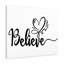 Believe With Your Heart - Wrapped Canvas Print-1160683714