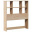 Bookcase Bed Without Mattress Solid Wood Pine-1376961855-1376961854