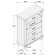 Commode 5 tiroirs Brihann