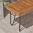 Picnic Bench,industrial wood and metal bench -1531135419