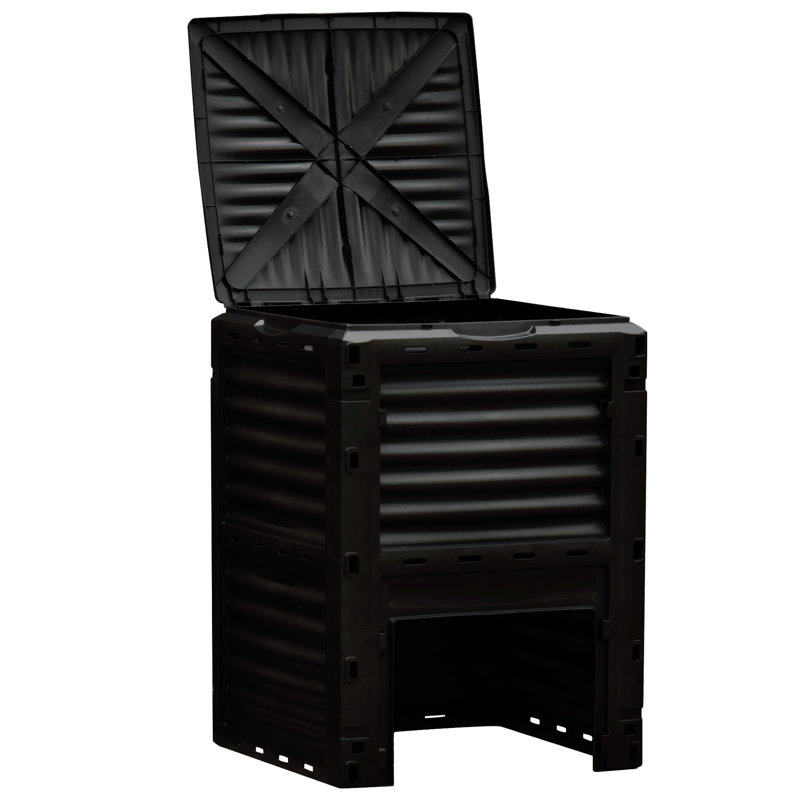 Composteur d'extérieur à grande capacité Outsunny