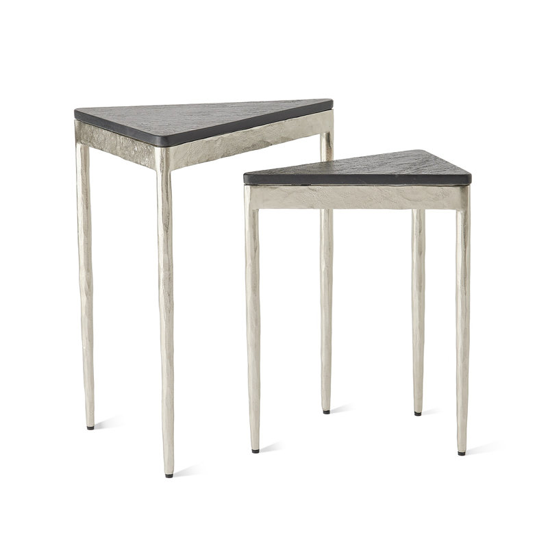 Marble Nesting End Table