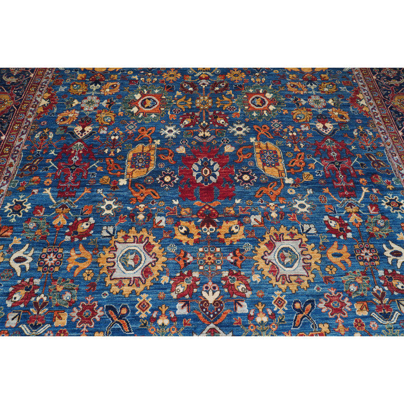 Handmade Wool Oriental Area Rug