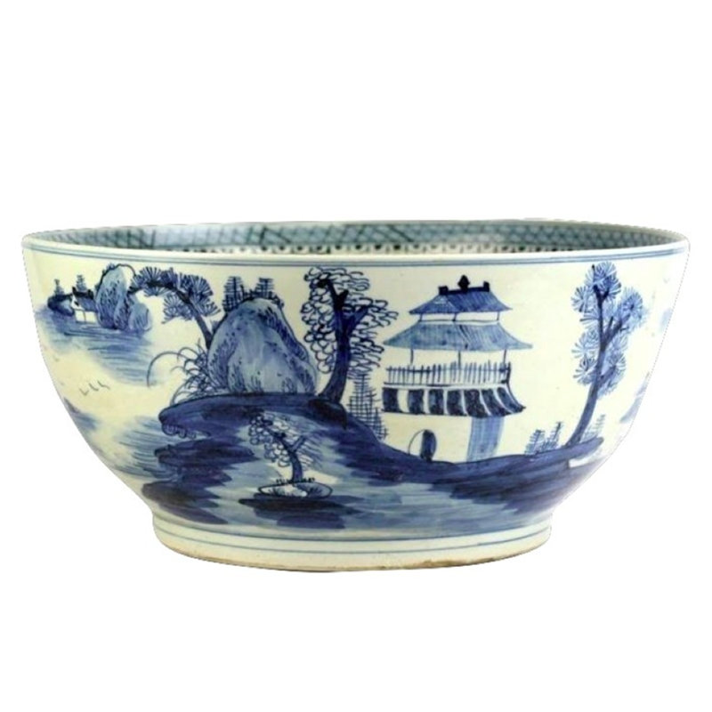 Zenobius Handmade Porcelain Decorative Bowl